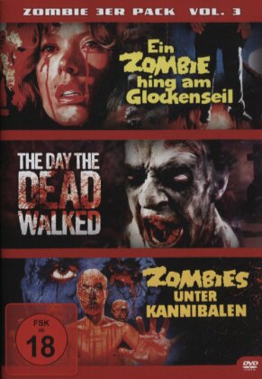 Zombie 3er Pack Vol. 3 - Ein Zombie hing am Glockenseil / The day the dead walked / Zombies unter Kannibalen