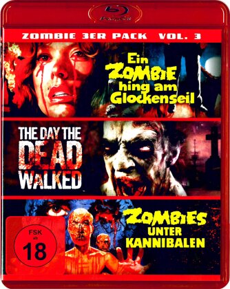 Ein Zombie hing am Glockenseil / The Day the dead walked / Zombies unter Kannibalen - Zombie 3er Pack - Vol. 3