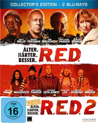 Red (2010) / Red 2 (2013) (Limited Edition, Steelbook)