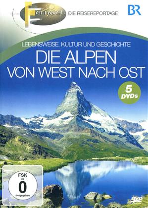 BR - Fernweh - Die Alpen von West nach Ost (5 DVD)