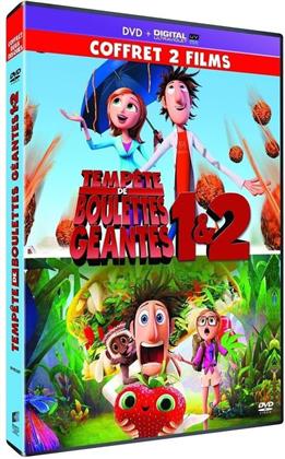 Tempête de boulettes géantes 1 & 2 (2 DVDs)
