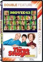 Movie 43 (2013) / The Three Stooges (2012) (Double Feature, 2 DVDs)