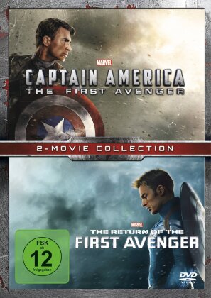 Captain America (2011) / Captain America 2 - The Return of the First Avenger (2014) (2 DVDs)