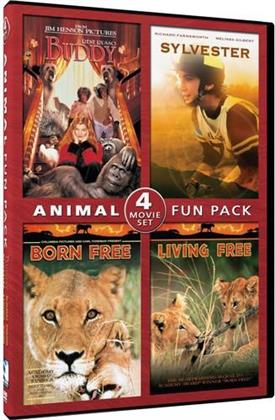 Animal Fun Pack - 4 Movie Set (2 DVDs)