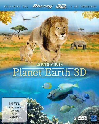 Amazing Planet Earth - Entdeckungsreise unserer Erde (3 Blu-ray 3D (+2D))