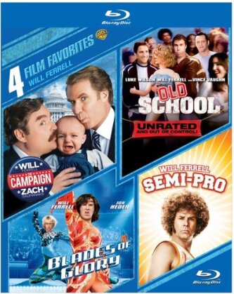 Will Ferrell - 4 Film Favorites (4 Blu-rays)