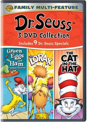 Dr. Seuss 3-DVD Collection - Green Eggs and Ham / The Lorax / The Cat in the Hat