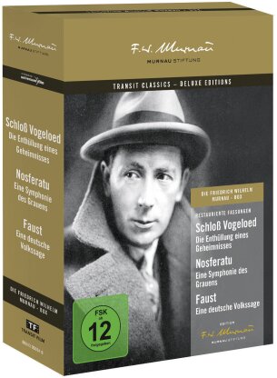 Die F.W. Murnau Box (Deluxe Edition, 3 DVD)