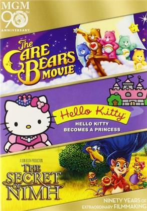 The Care Bears Movie / Hello Kitty Becomes a Princess / The Secret of NIMH (3 DVDs)