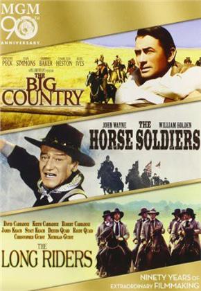 The Big Country / Horse Soldiers / The Long Riders (3 DVDs)
