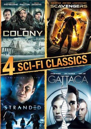 4 Sci-Fi Classics - The Colony / Scavengers / Stranded / Gattaca (4 DVDs)