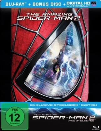 The Amazing Spider-Man 2 - Rise of Electro (2014) (Steelbook, 2 Blu-rays)