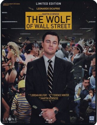 The Wolf of Wall Street (2013) (Limited Edition, Steelbook, 2 Blu-rays)