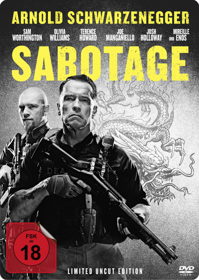 Sabotage - (Steelbook - Limited Uncut Edition - FSK 18) (2014)