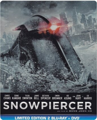 Snowpiercer (2013) (Steelbook, Édition Limitée, 2 Blu-ray + DVD)