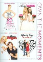 27 Dresses / Bride Wars / What Happens In Vegas / What's Your Number? - (Own the Moments, 4 DVDs)
