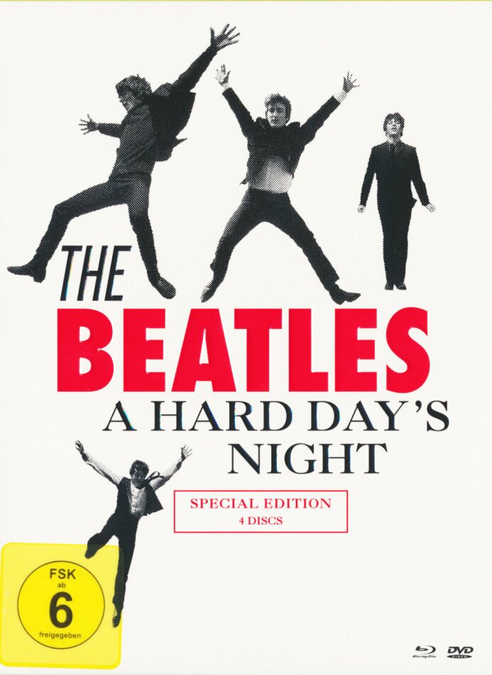 The Beatles - A hard Day's Night (Special Edition, Blu-ray + 3 DVDs)