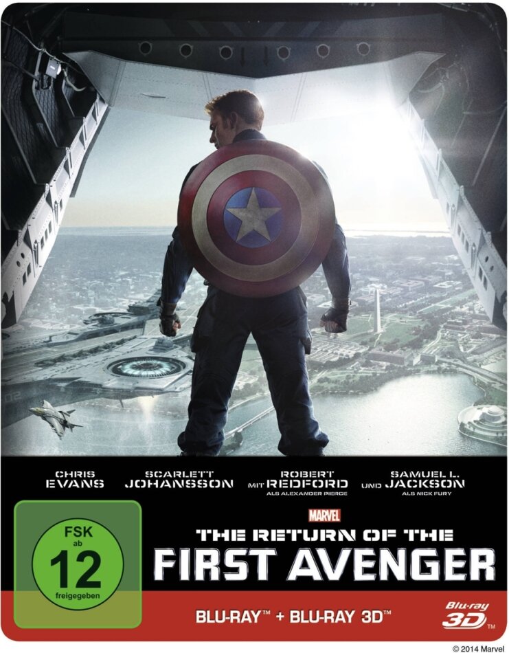 Captain America 2 - The Return of the First Avenger (2014) (Steelbook)