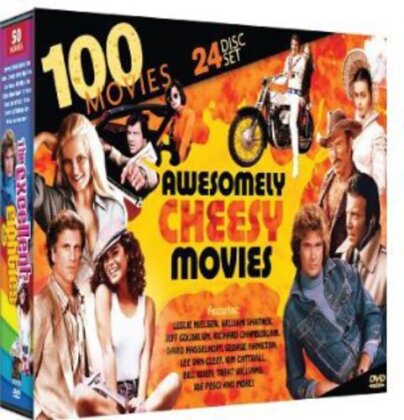 100 Awesomely Cheesy Movies (24 DVDs)