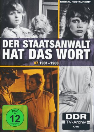 Der Staatsanwalt hat das Wort - Box 7 (DDR TV-Archiv, b/w, 4 DVDs)