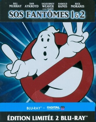 SOS Fantomes 1 & 2 - (Masterisé en 4K - Steelbook / 2 Disques)