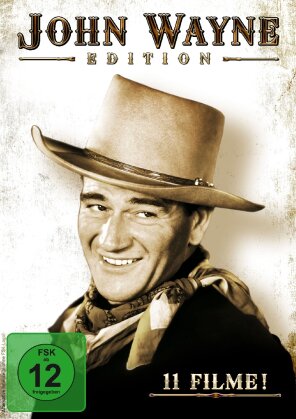 John Wayne Edition - 11 Filme (s/w, 3 DVDs)