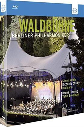 Berliner Philharmoniker, Chailly Riccardo & John Martin - Waldbühne in Berlin 2009, 2010 & 2011 (Euro Arts, 3 Blu-rays)