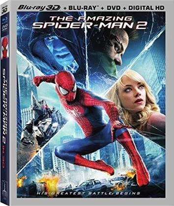 The Amazing Spider-Man 2 (2014) (Blu-ray 3D (+2D) + Blu-ray + DVD)