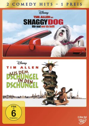 Shaggy Dog / Aus dem Dschungel in den Dschungel (2 DVDs)