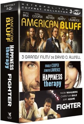 American Bluff (2013) / Happiness Therapy (2012) / Fighter (2010) (3 DVDs)