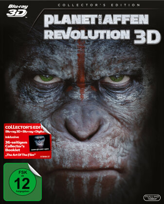 Planet der Affen: Revolution (2014) (Édition Collector, Blu-ray 3D + Blu-ray)