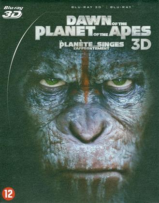 Dawn of the Planet of the Apes - La planète des singes - L'affrontement (2014) (Blu-ray 3D + Blu-ray)