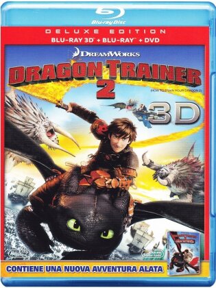 Dragon Trainer 2 (2014) (Blu-ray 3D + Blu-ray + DVD)