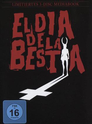 El Dia de la Bestia (1995) (Cover A, Édition Limitée, Mediabook, Uncut, Blu-ray + 2 DVD)