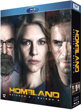 Homeland - Saison 3 (3 Blu-rays)
