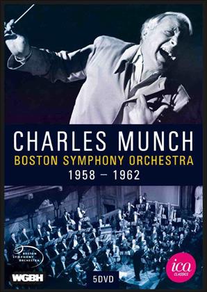 Boston Symphony Orchestra & Charles Munch - 1958 - 1962 (ICA Classics, 5 DVDs)