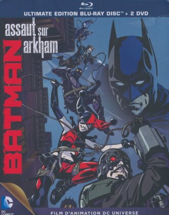 Batman - Assaut sur Arkham (2014) (Steelbook, Blu-ray + DVD)