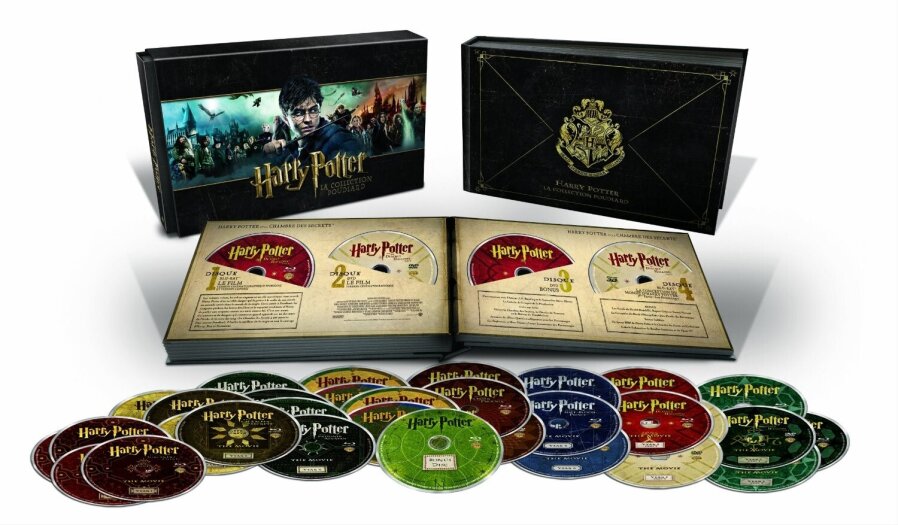 Harry Potter 1 - 7 - La Collection Poudlard (31 Blu-ray)