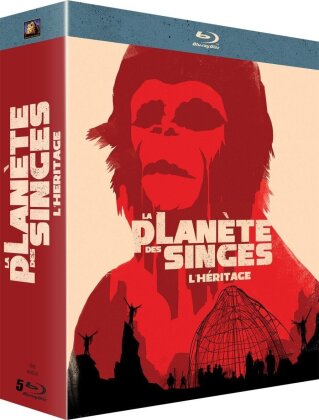 La Planète des Singes - L'Héritage - Les 5 films originaux (5 Blu-rays)