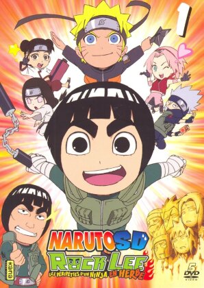 Naruto SD - Rock Lee - Les péripéties d'un ninja en herbe - Vol. 1 (5 DVD)