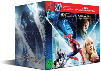 The Amazing Spider-Man 2 - Rise of Electro (Spidey vs. Electro Sammleredition inkl. Statue) (2014) (Blu-ray 3D + 2 Blu-ray)