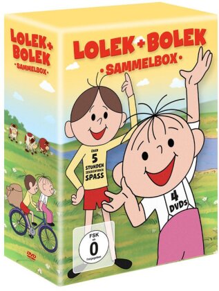 Lolek & Bolek - Sammelbox (4 DVDs + 4 Postkarten)