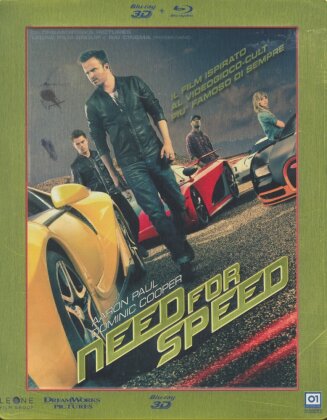 Need for Speed (2014) (Steelbook, Blu-ray 3D + Blu-ray)