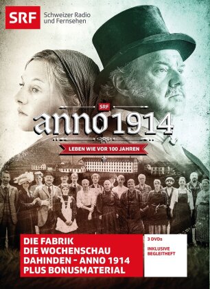 Anno 1914 - Leben wie vor 100 Jahren - SRF Dokumentation (3 DVDs)