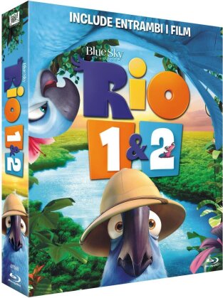 Rio (2011) / Rio 2 (2014) (2 Blu-ray)