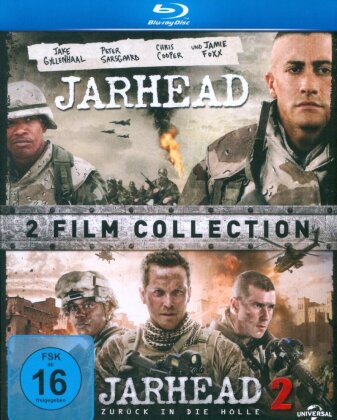 Jarhead (2005) / Jarhead 2 (2014) - 2 Film collection (2 Blu-rays)
