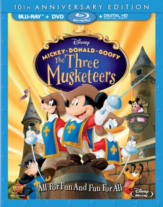 Mickey, Donald, Goofy: The Three Musketeers (10th Anniversary Edition, Blu-ray + DVD)
