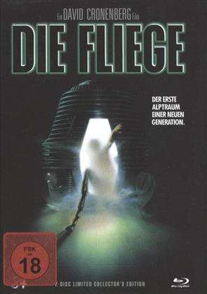 Die Fliege (1986) - Cover A - (Limited Mediabook 999 Edition / Blu-ray & DVD) (1986)