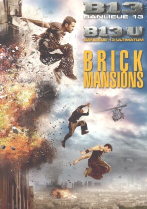 Brick Mansions (2014) / B13 - Banlieue 13 (2004) / B13-U - Banlieue 13: Ultimatum (2009) (3 DVDs)