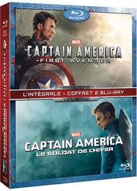 Captain America (2011) / Captain America 2 - Le soldat de l'hiver (2014) (2 Blu-rays)